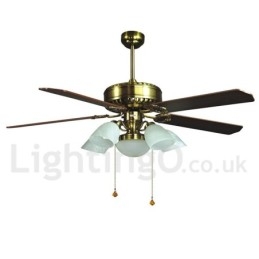52" moderní moderní stropní ventilátor evropského stylu