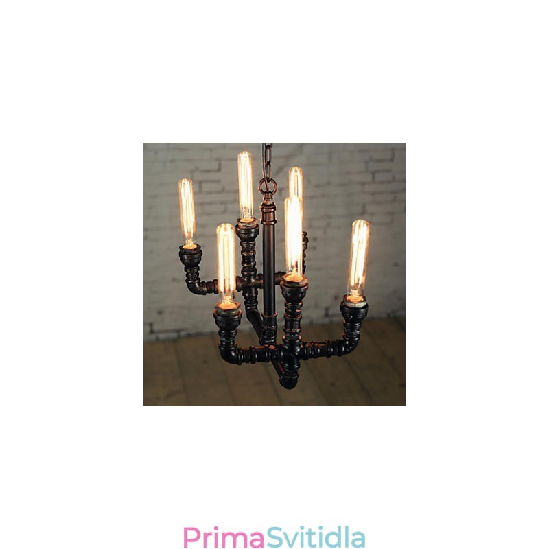Lustr Mini Styl Rustic Lodge Retro Metal