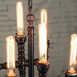 Lustr Mini Styl Rustic Lodge Retro Metal