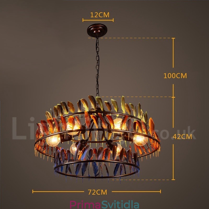 Retro Lighting Store Závěsné Lustrové světlo