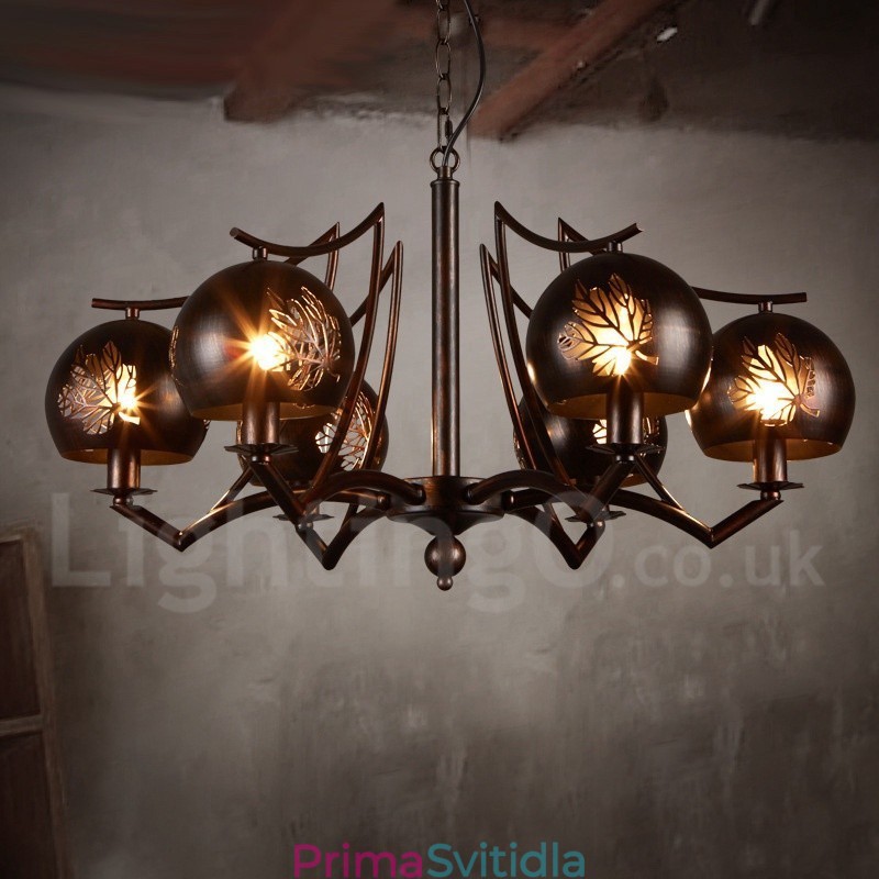 Industriální styl Ocelové osvětlení Obchod Závěsné lustrové světlo