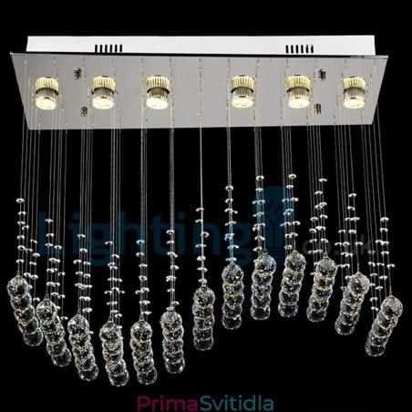 Moderní moderní lustr Závěsné svítidlo pro zapuštěnou montáž Crystal Rain Drop Light Moderní moderní lustr Závěsné svítidlo pro zapuštěnou montáž Crystal Rain Drop Light