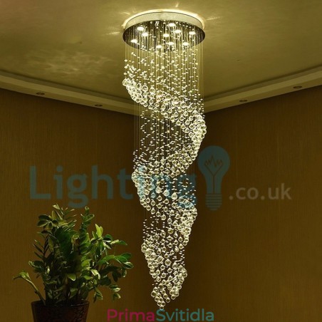 Moderní moderní lustr Závěsné svítidlo pro zapuštěnou montáž Crystal Rain Drop Light Moderní moderní lustr Závěsné svítidlo pro zapuštěnou montáž Crystal Rain Drop Light