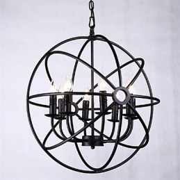 Závěsné svítidlo na lustr v mini stylu Moderní současné tradiční klasické rustikální Lodge Retro lucerna Country Globe