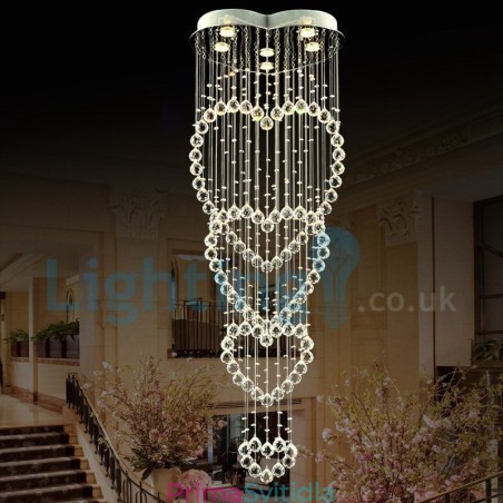 Moderní moderní lustr Závěsné svítidlo pro zapuštěnou montáž Crystal Rain Drop Light Moderní moderní lustr Závěsné svítidlo pro zapuštěnou montáž Crystal Rain Drop Light