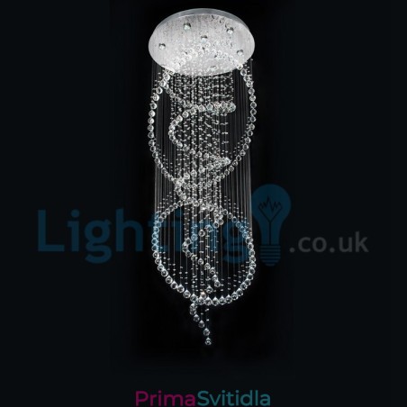 Moderní moderní lustr Závěsné svítidlo pro zapuštěnou montáž Crystal Rain Drop Light Moderní moderní lustr Závěsné svítidlo pro zapuštěnou montáž Crystal Rain Drop Light
