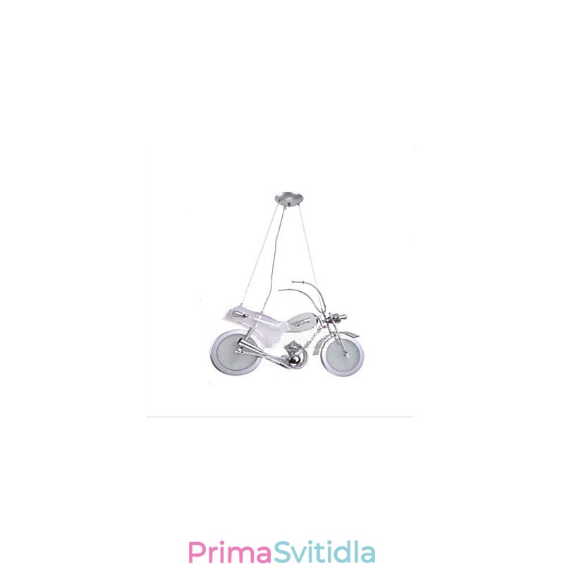Lampa na motorku Kreslené osvětlení Chlapecká lampa Dětské lampy