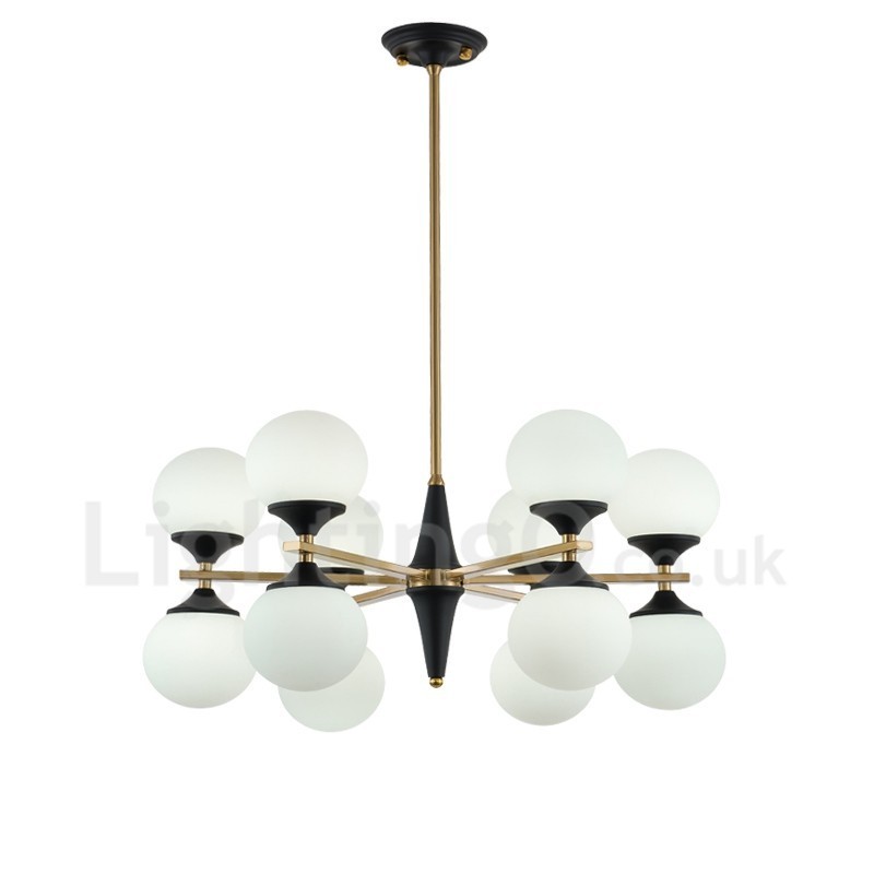 Nordic 12 žárovkové osvětlení Lustrová světla Magic Bean Lamp Kreativní lampy
