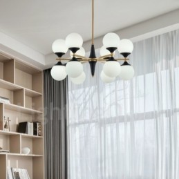 Nordic 12 žárovkové osvětlení Lustrová světla Magic Bean Lamp Kreativní lampy