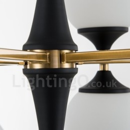 Nordic 12 žárovkové osvětlení Lustrová světla Magic Bean Lamp Kreativní lampy
