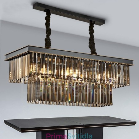 Retro Crystal Pendant Light Cafe Exibittion Hall Retro Crystal Pendant Light Cafe Exibittion Hall