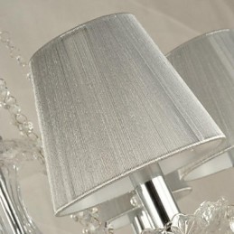 Lustr Crystal Luxury Modern 1 Tiers Living 6 Lights