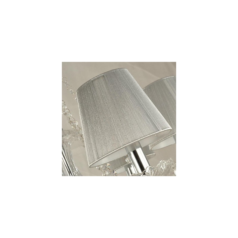 Lustr Crystal Luxury Modern 1 Tiers Living 6 Lights