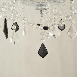Lustr Crystal Luxury Modern 1 Tiers Living 6 Lights