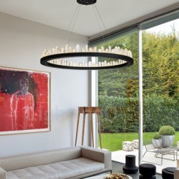 Křišťálový přívěsek Light Fashion Vynikající kruhový design