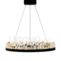Křišťálový přívěsek Light Fashion Vynikající kruhový design