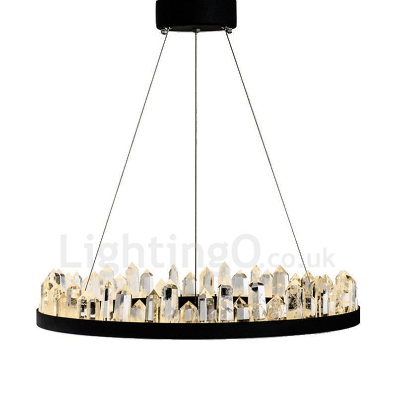 Křišťálový přívěsek Light Fashion Vynikající kruhový design
