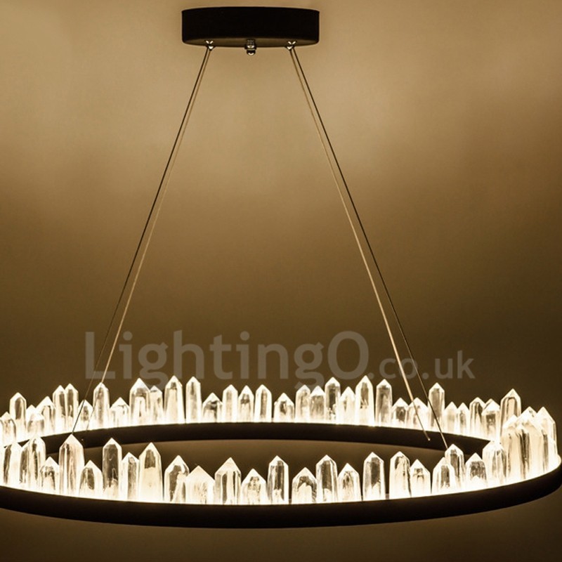 Křišťálový přívěsek Light Fashion Vynikající kruhový design