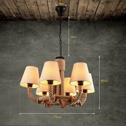 Venkovští designéři Ostatní Kovový lustr