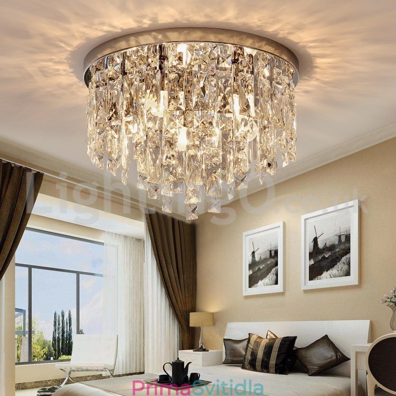 Moderní zapuštěná stropní svítidla Crystal Lights