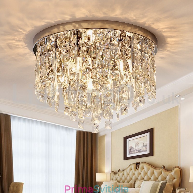 Moderní zapuštěná stropní svítidla Crystal Lights