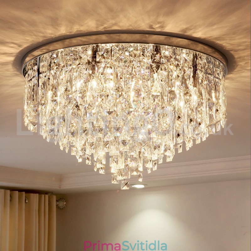 Moderní zapuštěná stropní svítidla Crystal Lights
