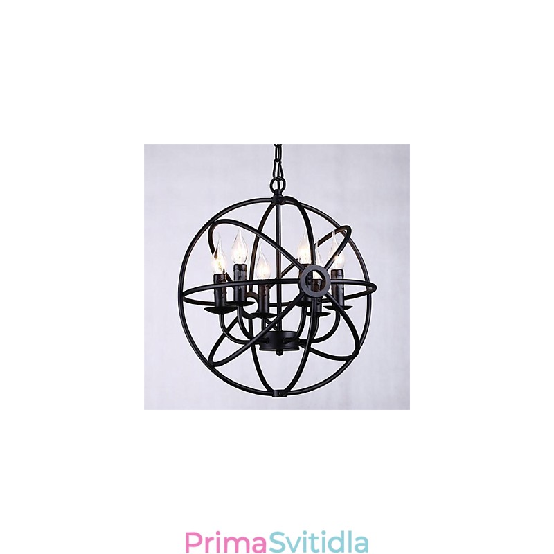 Závěsné svítidlo na lustr v mini stylu Moderní současné tradiční klasické rustikální Lodge Retro lucerna Country Globe