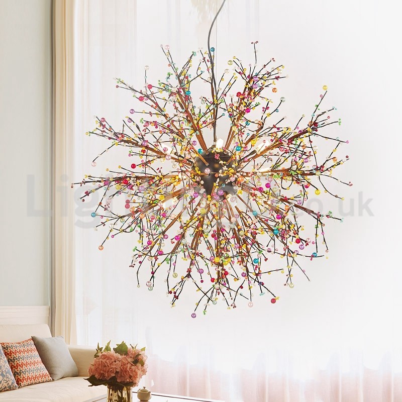 Lustr Nordic Dandelion Barevný lustr