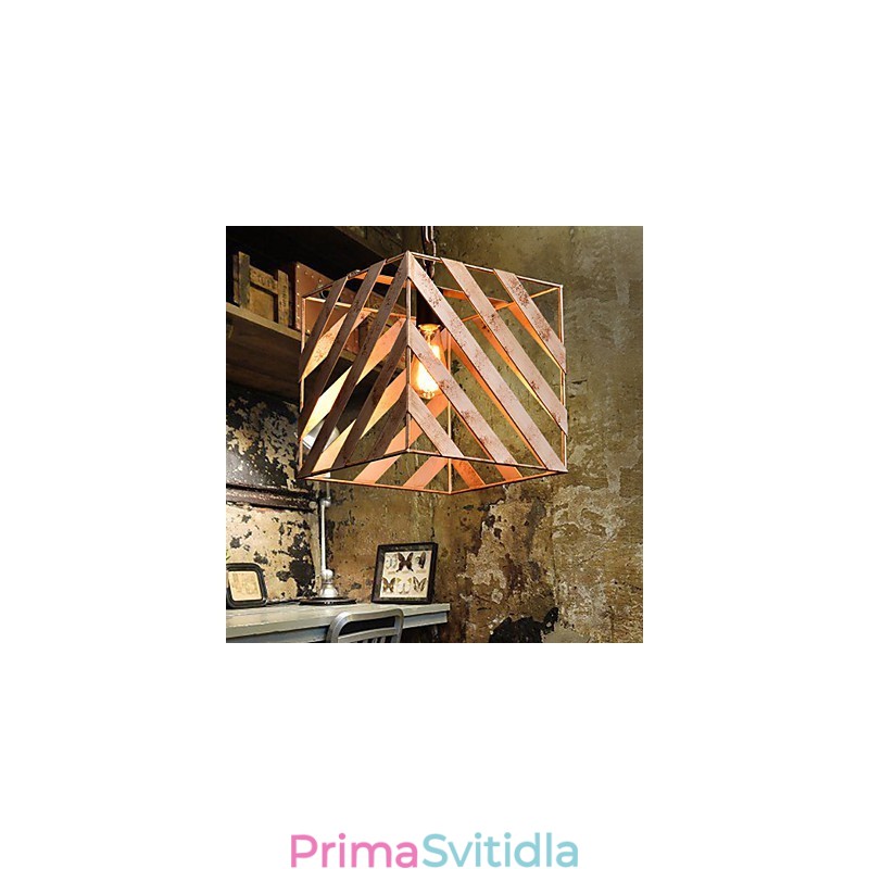 Retro Iron Lamp Moderní minimalistický lustr v průmyslovém stylu