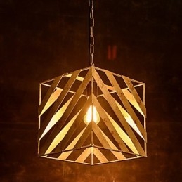 Retro Iron Lamp Moderní minimalistický lustr v průmyslovém stylu