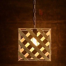 Retro Iron Lamp Moderní minimalistický lustr v průmyslovém stylu