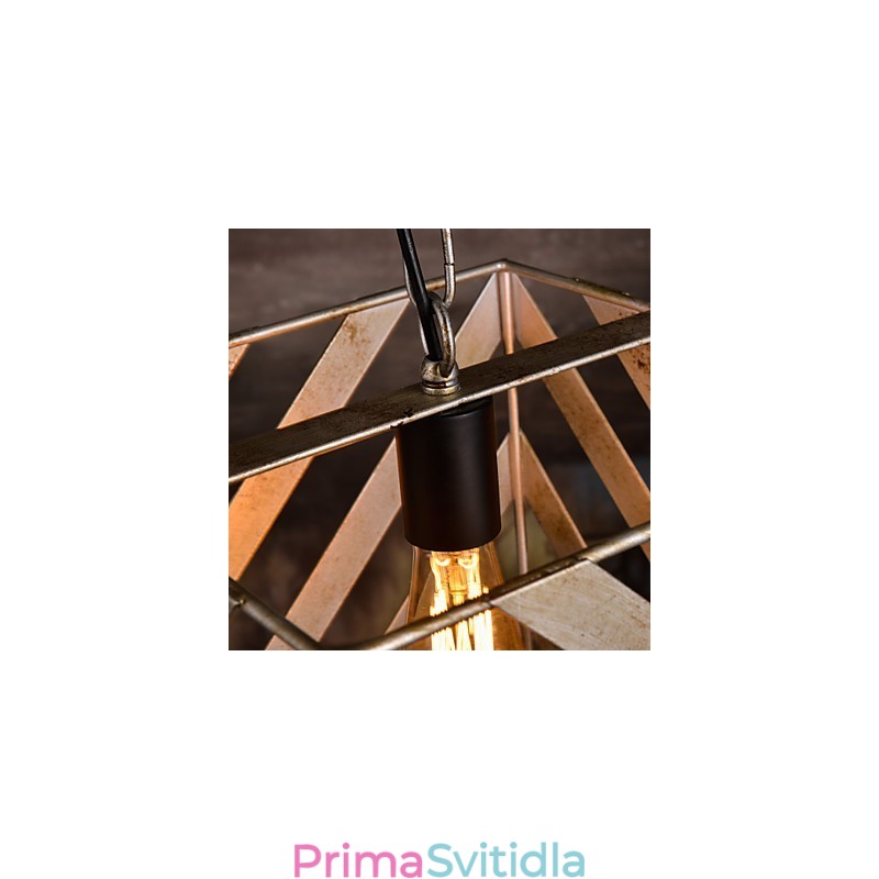 Retro Iron Lamp Moderní minimalistický lustr v průmyslovém stylu