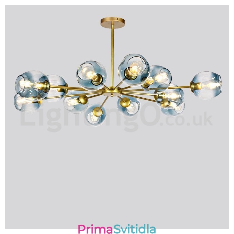 Nordic Postmodern Molecular Lustr Kavárna Magic Bean Chandelier