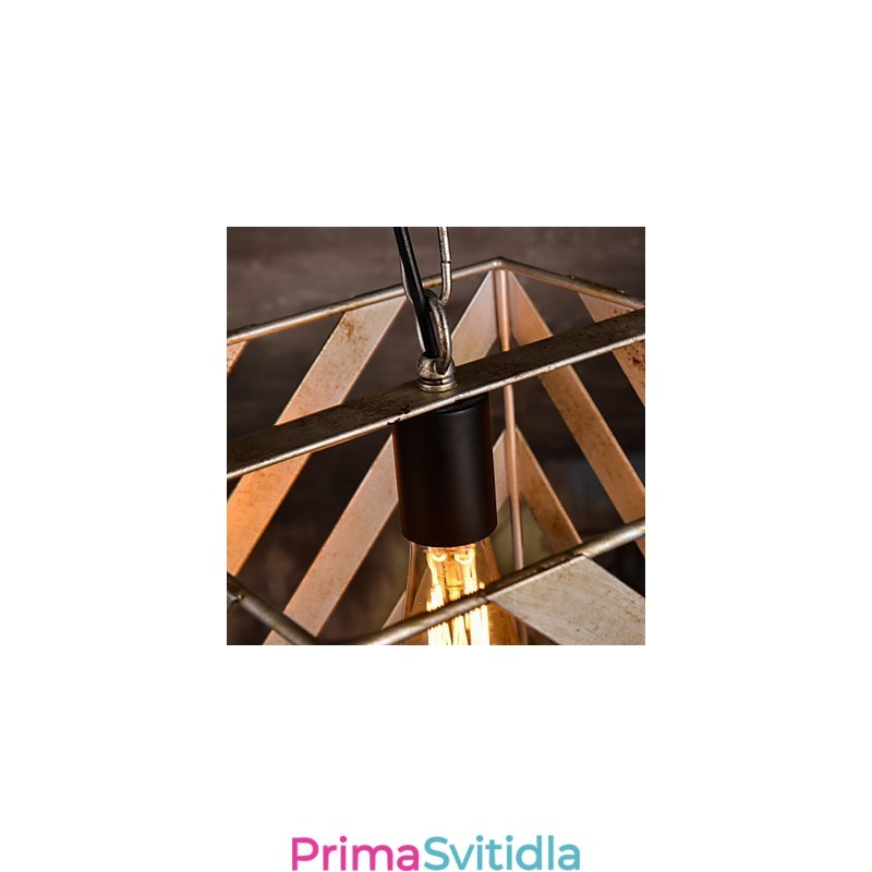 Retro Iron Lamp Moderní minimalistický lustr v průmyslovém stylu