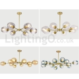 Nordic Postmodern Molecular Lustr Kavárna Magic Bean Chandelier
