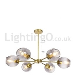 Nordic Postmodern Molecular Lustr Kavárna Magic Bean Chandelier