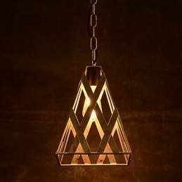 Retro Iron Lamp Moderní minimalistický lustr v průmyslovém stylu