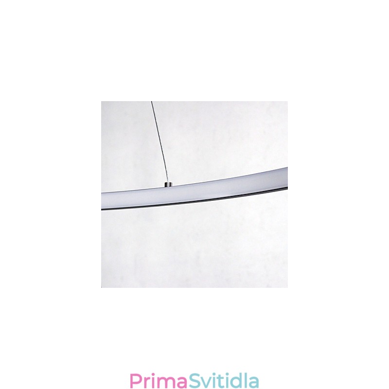 Stmívatelné závěsné svítidlo o průměru 63W a průměru 100CM s moderním designovým prstenem
