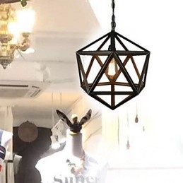 Rustikální Lodge Vintage kovový lustr
