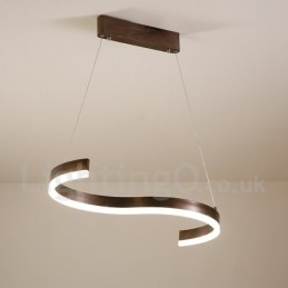 Stmívatelné lineární závěsné světlo s dálkovým ovládáním v moderním designu