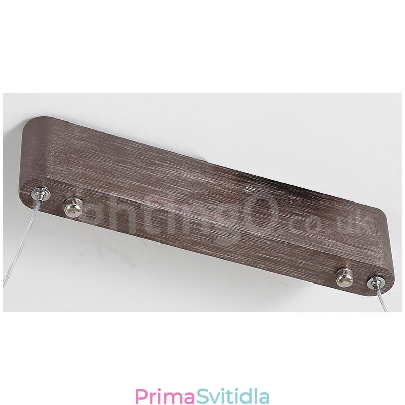 Stmívatelné lineární závěsné světlo s dálkovým ovládáním v moderním designu