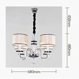 Moderní minimalistické lustrové svítidlo Umělecký křišťálový lustr
