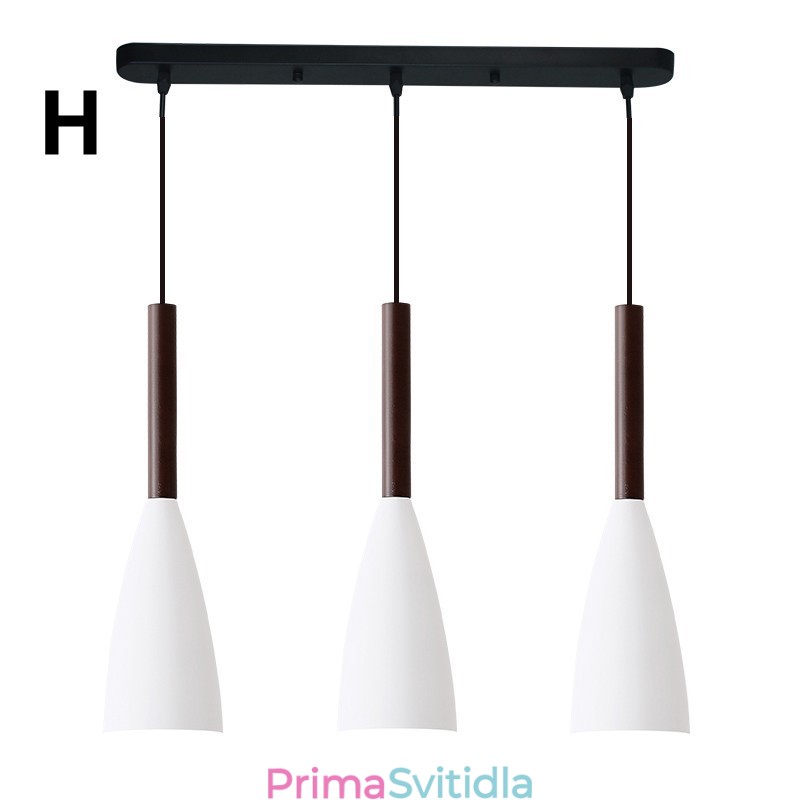 Moderní moderní závěsné světlo Macaron