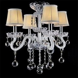 Křišťálový Mini stylový lustr Moderní Současný Country Globe Tradiční klasický Drum Island Glass