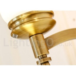 Pure Brass luxusní rustikální retro vintage mosazný kamenný závěsný svíčkový lustr se skleněnými stínidly