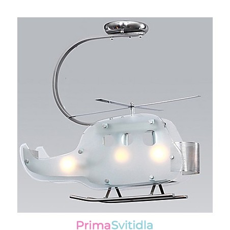 Jednoduchá dětská lampa Cartoon Glass Helicopter lamp Jednoduchá dětská lampa Cartoon Glass Helicopter lamp