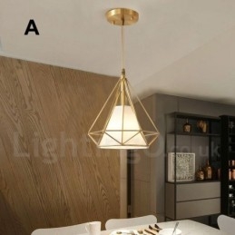 Závěsné svítidlo v nordickém stylu z čisté mosazi s látkovým stínidlem