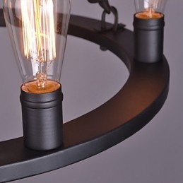 Vintage provazový přívěsek Light Loft kreativní průmyslová lampa Dekorace v americkém stylu
