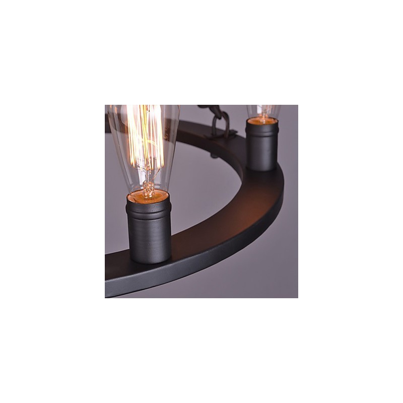 Vintage provazový přívěsek Light Loft kreativní průmyslová lampa Dekorace v americkém stylu