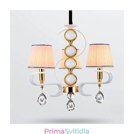 Látkový lustr 3 Lehká moderní minimalistická vysoce kvalitní lampa Látkový lustr 3 Lehká moderní minimalistická vysoce kvalitní lampa